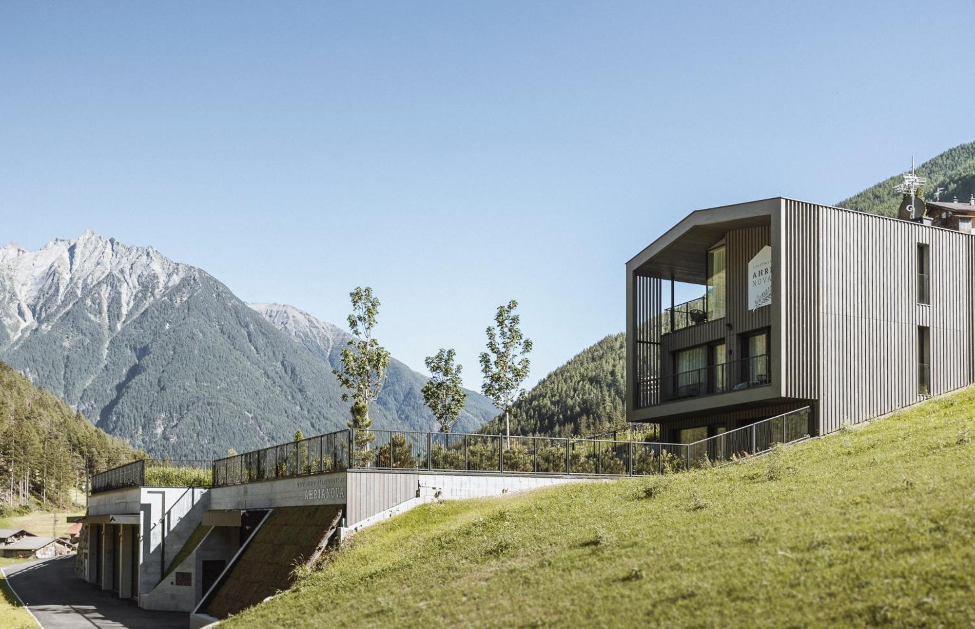 Ferienwohnung AhriaNova Sand in Taufers Exterior foto